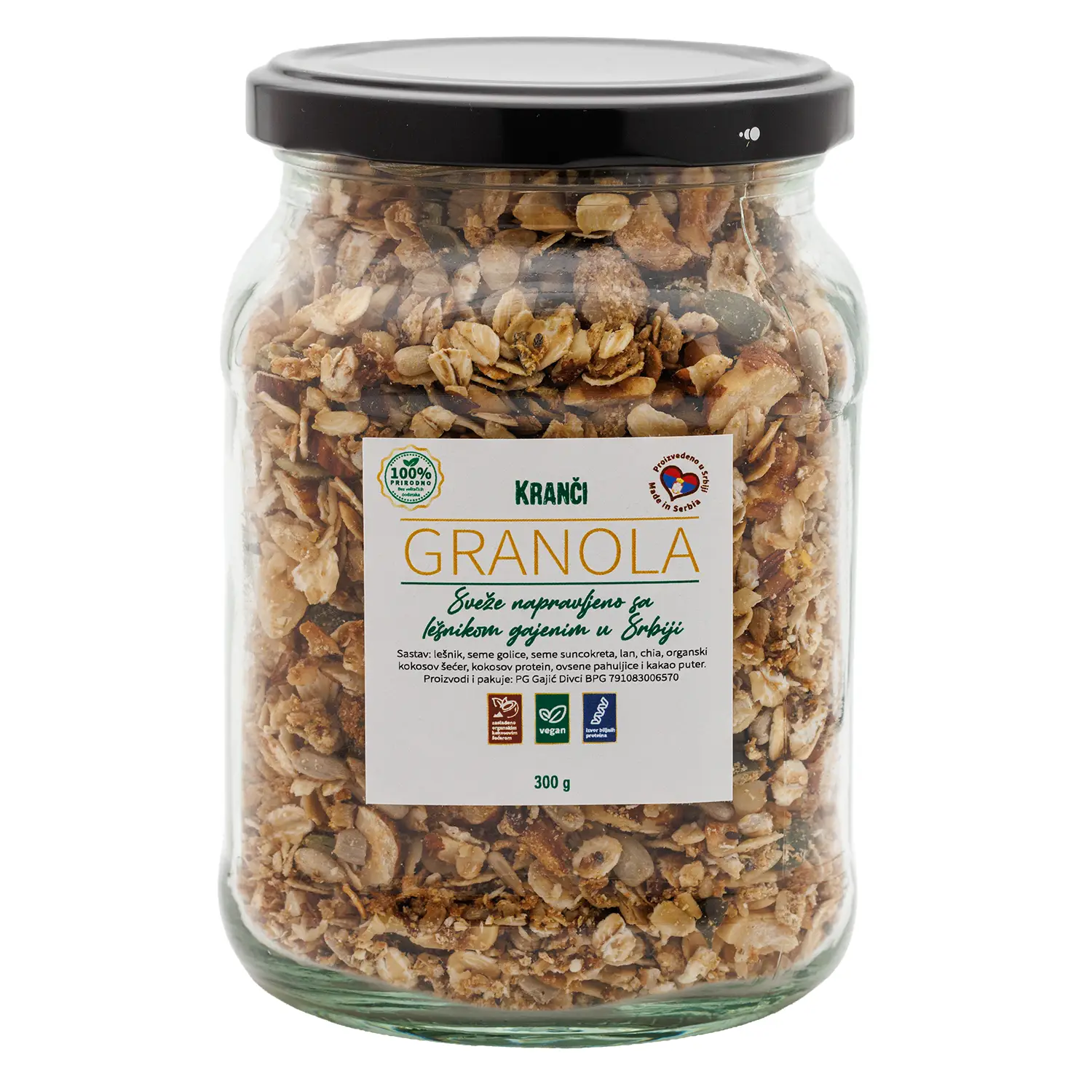 Kranči Vegan Granola 330g