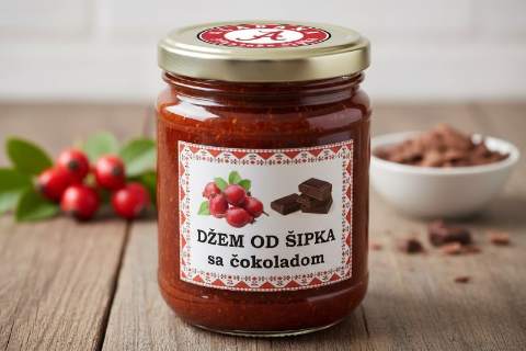 Džem od šipka sa čokoladom