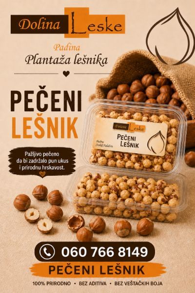 Pečeni lešnik
