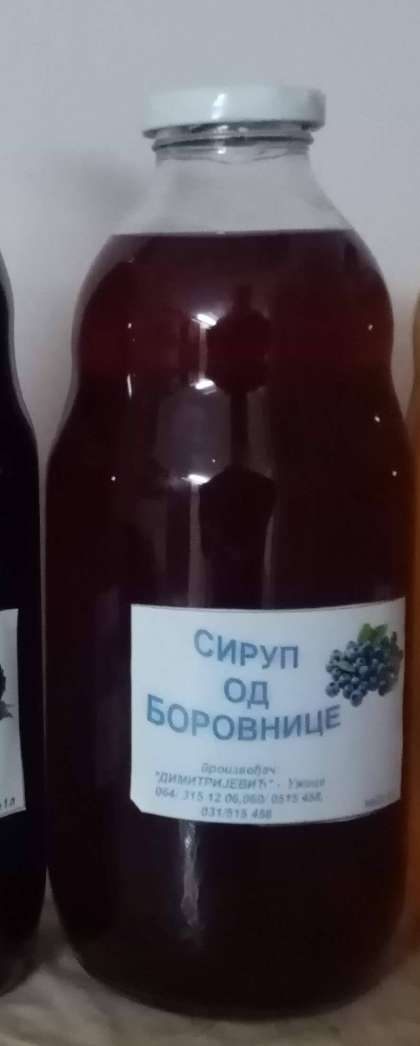 Sirup od borovnice