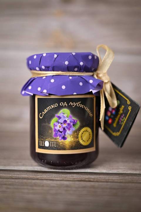 Slatko od latice ljubicica