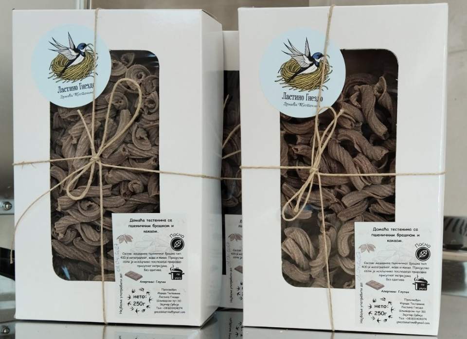 Посна тестенина са какаом