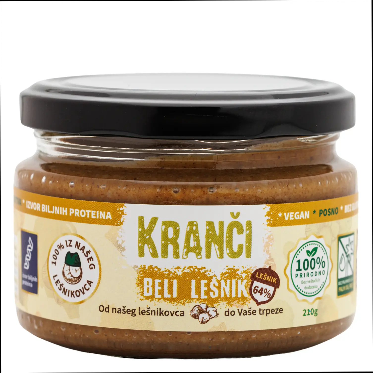 Kranči beli lešnik krem