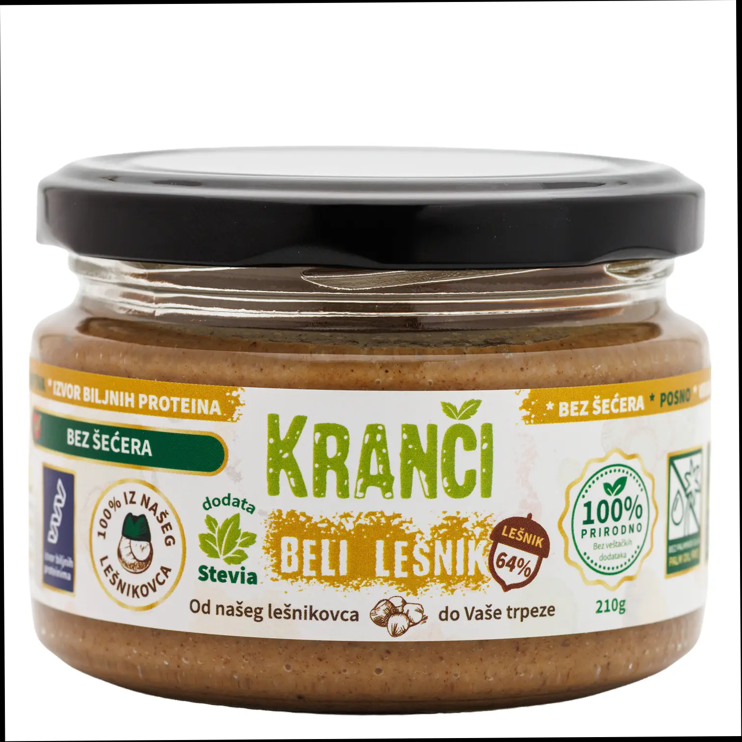 Kranči beli lešnik krem bez šećera