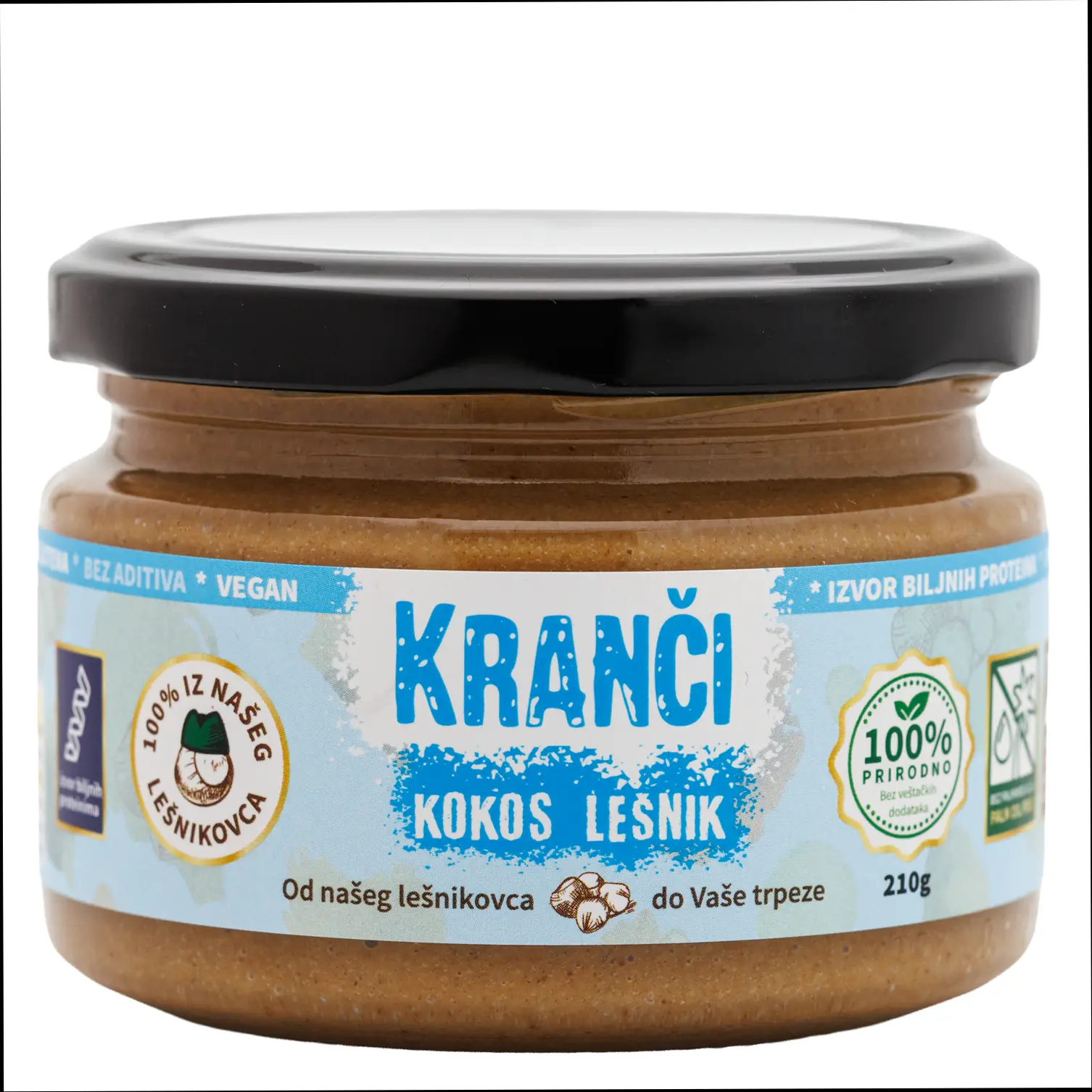 Kranči kokos lešnik krem – prirodan spoj lešnika i kokosa